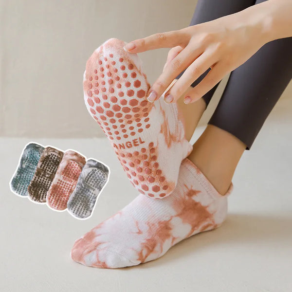 Tie-dyed Non-slip Low-ankle Sock